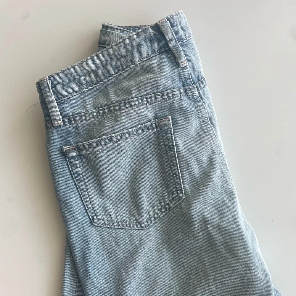 L'AGENCE Jones Ultra High Waist Blue Jeans Size 27 - Picture 5 of 6